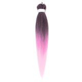 Synthetic Fiber Braided Texture Hair