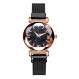 Women Starry Sky Clock Watches Bracelet Set KBG34