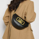 PU small bag  2023 New Fashion Bag  Handheld small bag  Women's portable small bag  Single span semicircle small bag  Diagonal cross semicircle small bag
