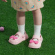 Cartoon series slippers Cave sandals Children's slippers Princess style sandals Baby girl outdoor sandals Bow slippers