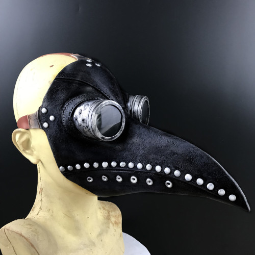 The plague doctor cosplay mask