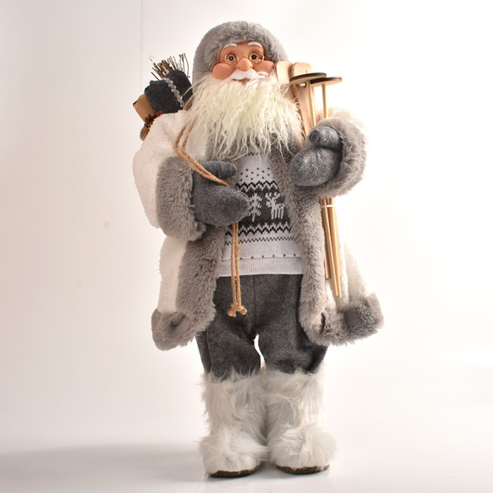 40cm Plush Nordic Christmas Decorations Santa Claus Gift
