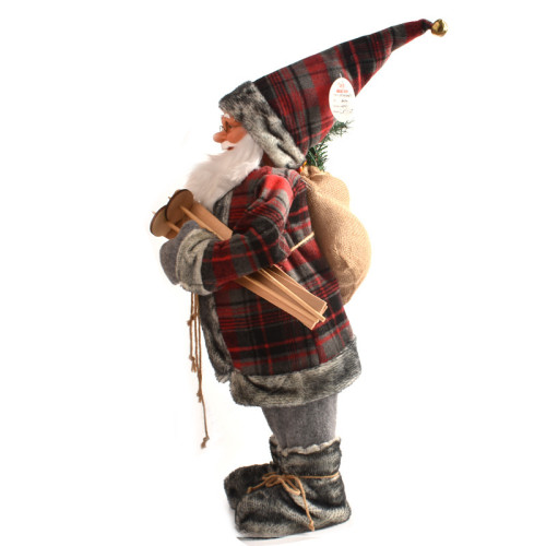 40cm Plush Nordic Christmas Decorations Santa Claus Gift