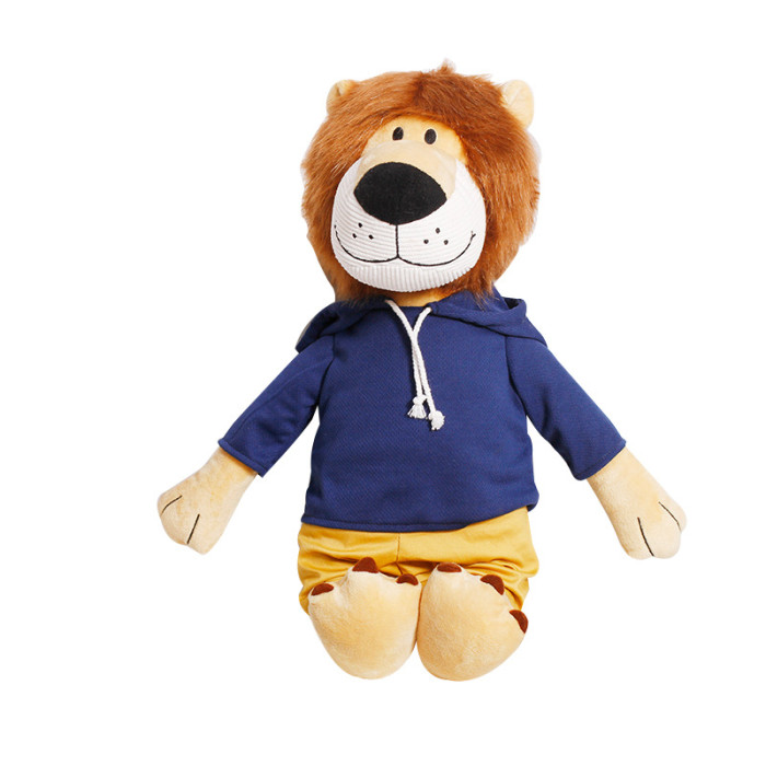 New creative dressing lion doll in sweater plush toys