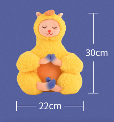 So cute alpaca plush toy pillow