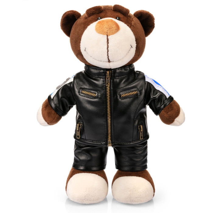 Factory direct sale cute bear car model bear doll toy plush toy custom for 4S shop