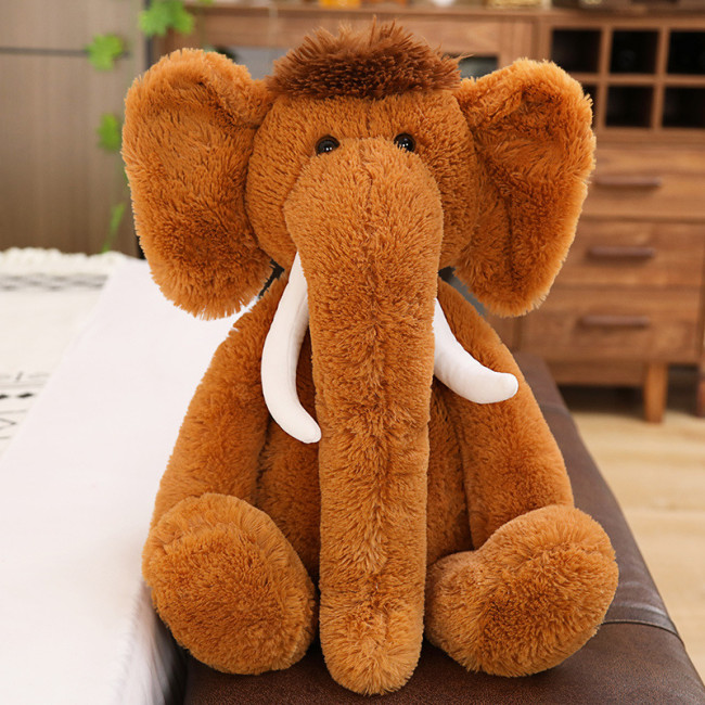 Wholesale Plush Stuffed Soft Elephant Toy With Long Nose for Children