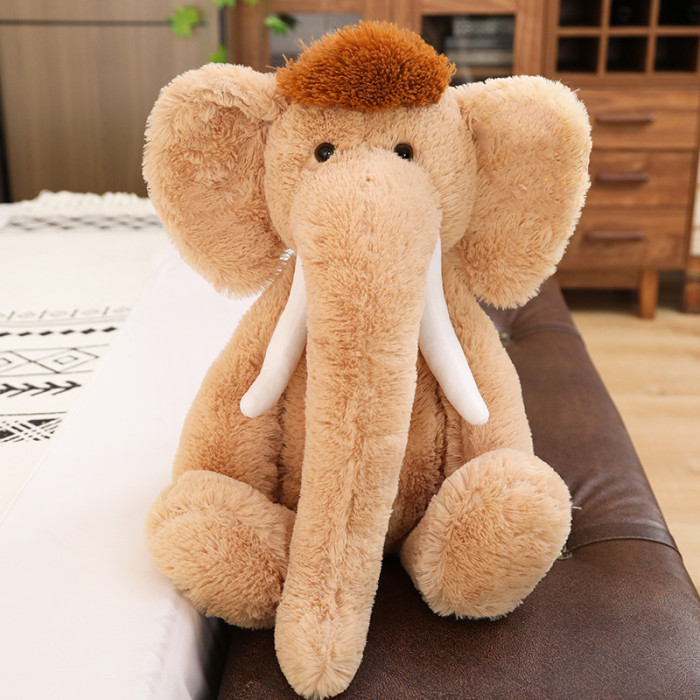 Wholesale Plush Stuffed Soft Elephant Toy With Long Nose for Children