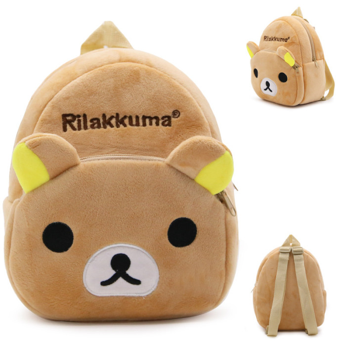 Heshun gifts co cute cartoon children's plush school bag backpack