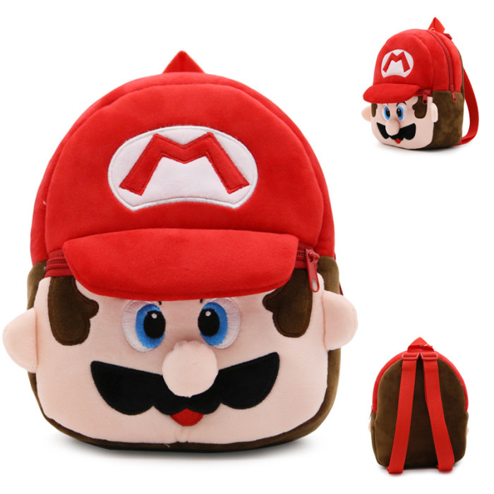 Heshun gifts co cute cartoon children's plush school bag backpack