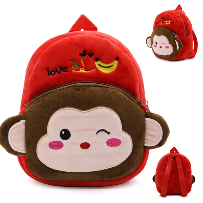 Heshun gifts co cute cartoon children's plush school bag backpack