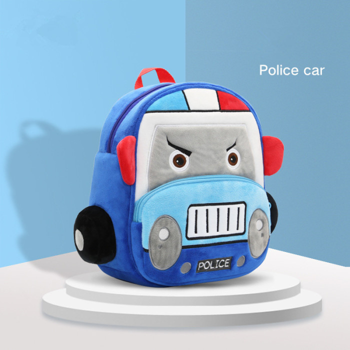 Vehicle Car Small School Bag Preschool Kindergarden Backpack for Boys Girls
