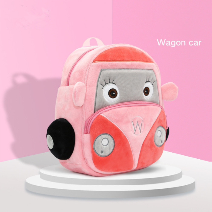 Vehicle Car Small School Bag Preschool Kindergarden Backpack for Boys Girls