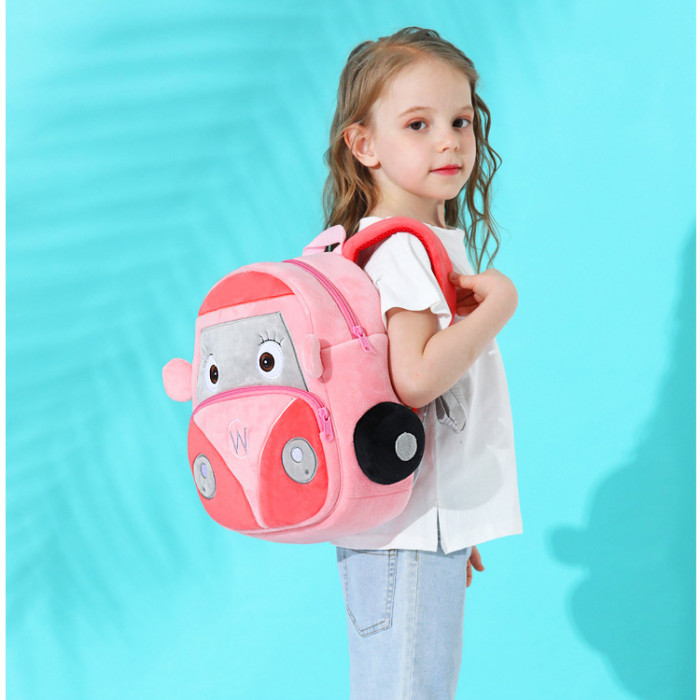 Vehicle Car Small School Bag Preschool Kindergarden Backpack for Boys Girls