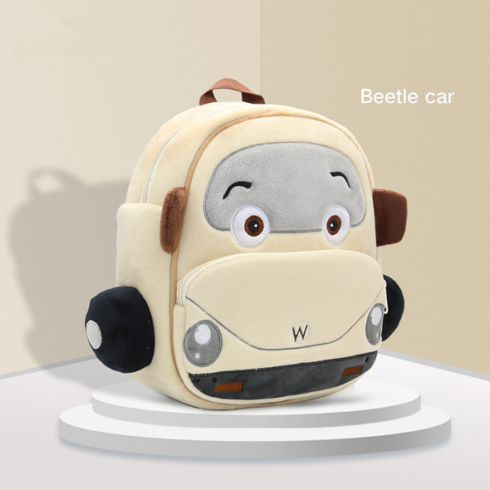 Vehicle Car Small School Bag Preschool Kindergarden Backpack for Boys Girls