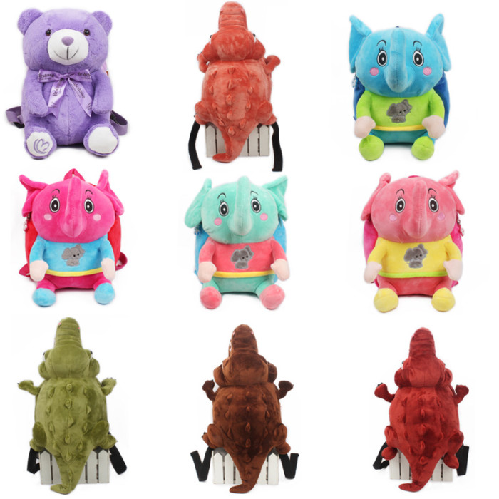 Teddy bear plush bag backpack for girls and boys