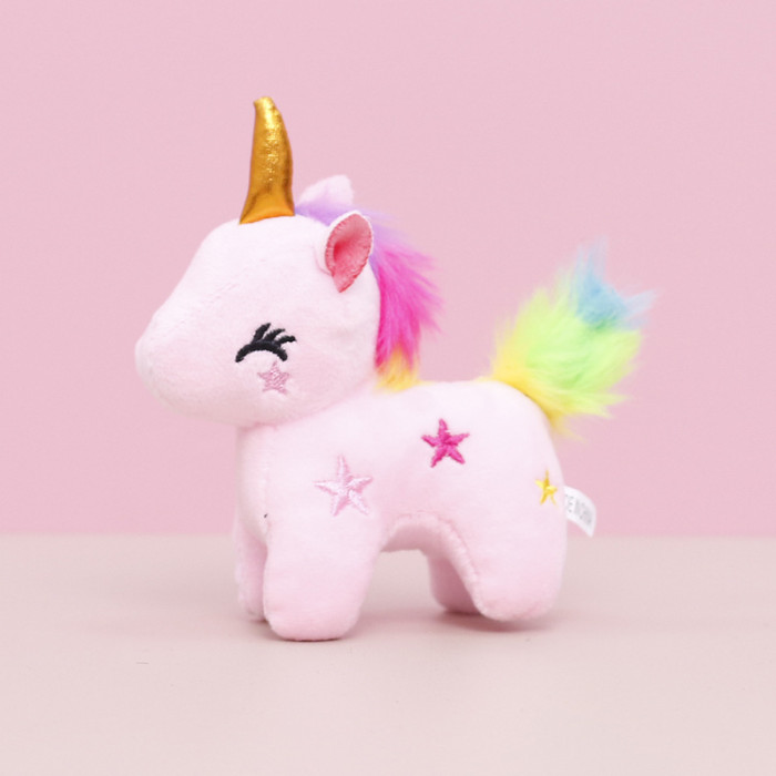 4.7 Inch Unicorn Stuffed Animals Key Chian