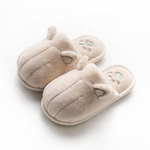 16-45 America Size Indoor Cotton Family Fur House Animal Slippers