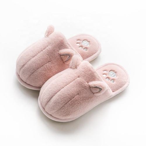 16-45 America Size Indoor Cotton Family Fur House Animal Slippers