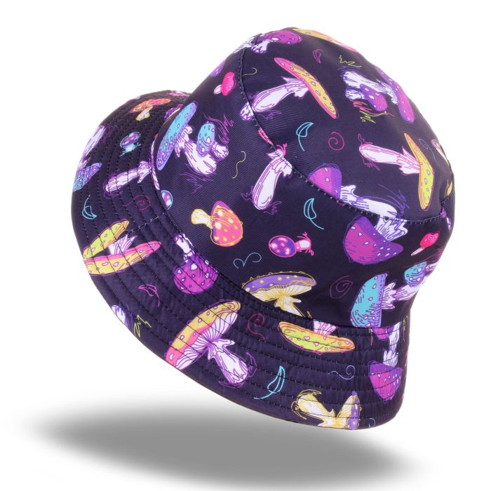 Wholesale Plant Designer Reversible Custom Allover Printed Bucket Hat