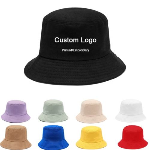 Wholesale cotton customized designer tie dye blank knit corduroy women bucket hat custom logo unisex embroidery men bucket hats