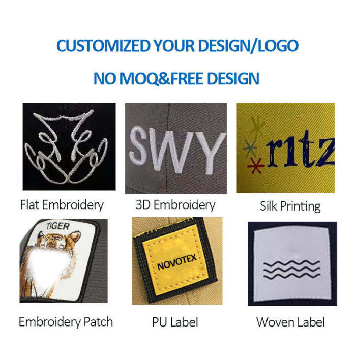 OEM Custom Dad Hat Adjustable Trucker Baseball Outdoor Sport Fishing Cycling Mountaineering Caps