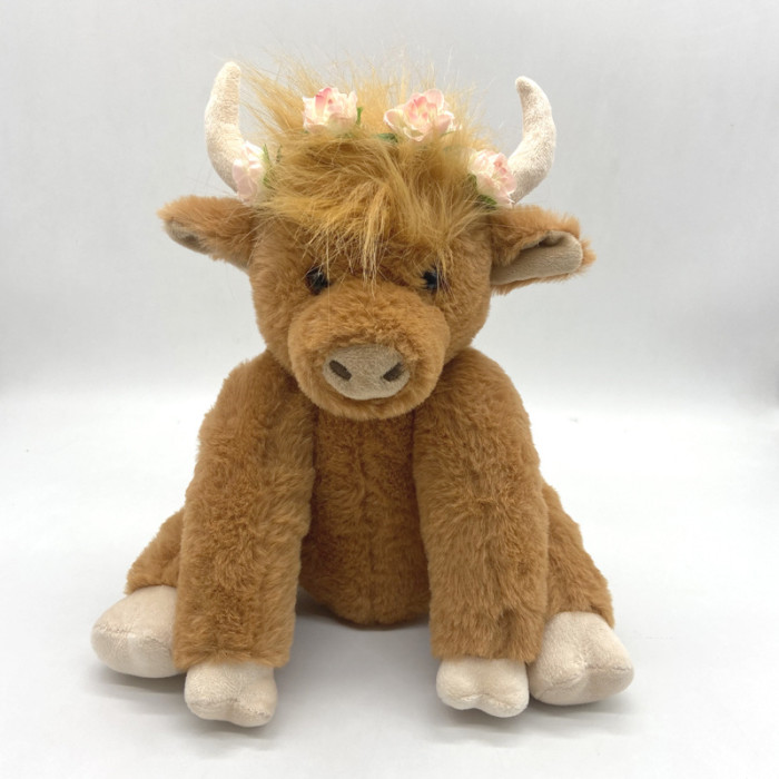Highland Cow Stuffed Animals Heshun Holiday Promotion Gifts
