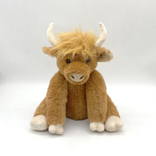 Highland Cow Stuffed Animals Heshun Holiday Promotion Gifts