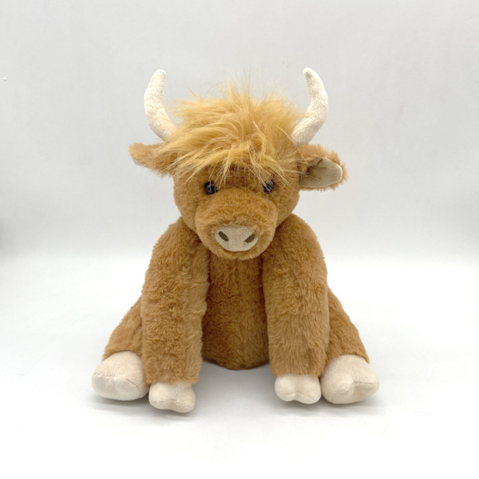 Highland Cow Stuffed Animals Heshun Holiday Promotion Gifts