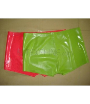 Cheap Sexy Womens Latex Boxer Underwear With Various Colors