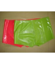 Cheap Sexy Womens Latex Boxer Underwear With Various Colors