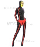 Multi Color Sexy Unisex Shaping Cut Out Latex Catsuits