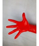 Cheap Solid Color Natural Latex Gloves