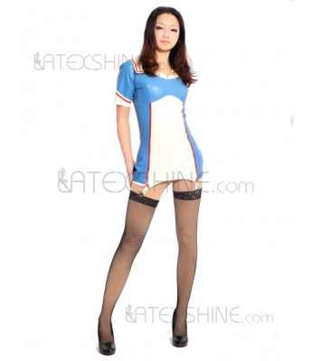 College Style Multi Color Latex Shirt