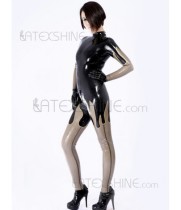 Stylish Multi Color Unisex Shaping Latex Catsuit