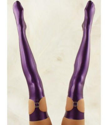 Special Purple Latex Stockings