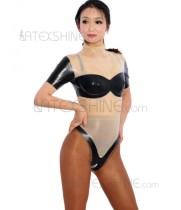 Great Multi Color Without Hood Unisex Latex Bodysuit