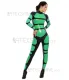 Stylish Without Hood Unisex Latex Bodysuit