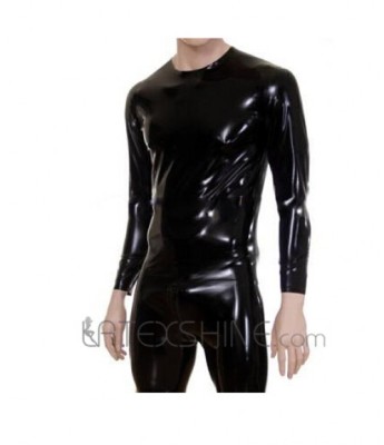 Stylish Sexy Two Piece Latex Suit for Men