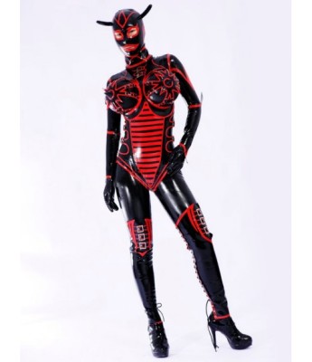 Special Multi Color Unisex Bodysuit Latex Catsuits