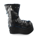 Black Gothic Gorgeous Lolita Boots