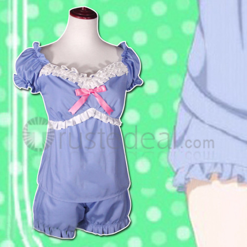 Love Live Tojo Nozomi Blue Pajamas