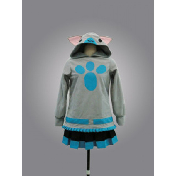 Vocaloid Hatsune Miku Cat Suit Cosplay Costume