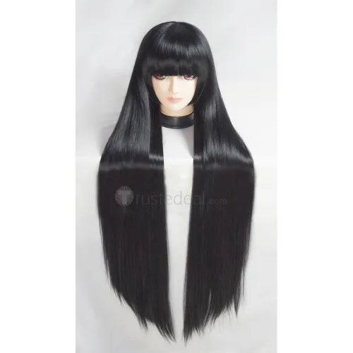 Hell Girl Enma Ai Long Black Cosplay Wig 80cm 150cm