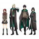 Harry Potter Lucius Cosplay Cloak Set Costumes