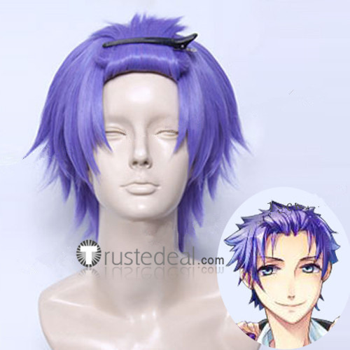 Starry Sky Amaha Tsubasa Purple Cosplay Wig