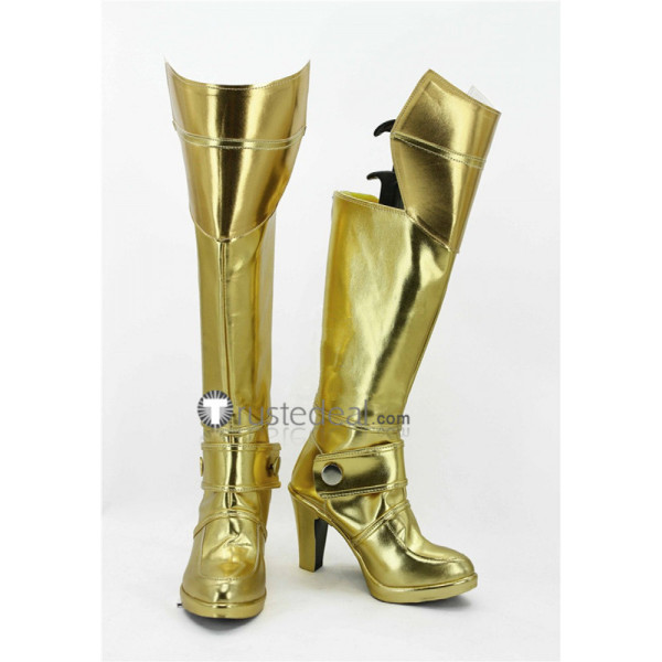 Fate Stay Night Fate Extra Red Saber Nero Golden Cosplay Boots Shoes