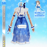 Love Live Sunshine Aqours Event Card Hanamaru Kanan Ruby You Fun in the Snow Cosplay Costume