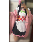 Kimetsu no Yaiba Demon Slayer Nezuko Kanao Shinobu Mitsuri Muzan Maid Kimono Cosplay Costumes