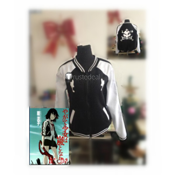 KILL la KILL Ryuko Matoi Black Baseball Uniform Cosplay Costume 2